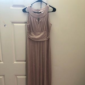 Bridesmaid dress rose gold